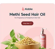 Methi seed hair oil with methi seeds